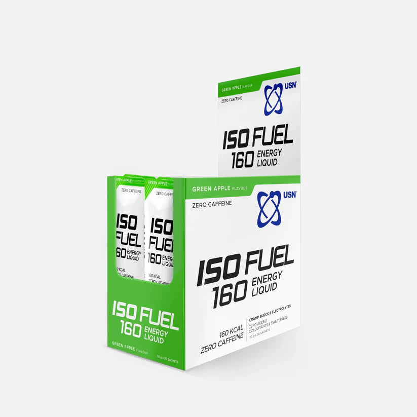 USN ISO FUEL 160 Energy Gel Green Apple